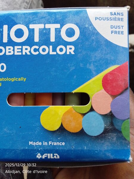 Craies Sans Poussière Giotto