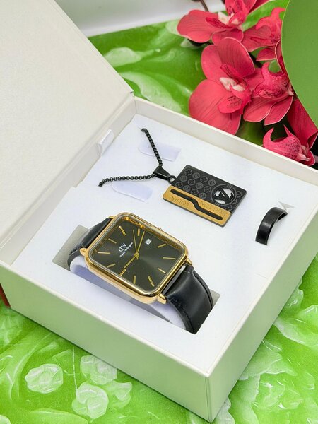 Ensemble Montre et Accessoires Homme Luxe