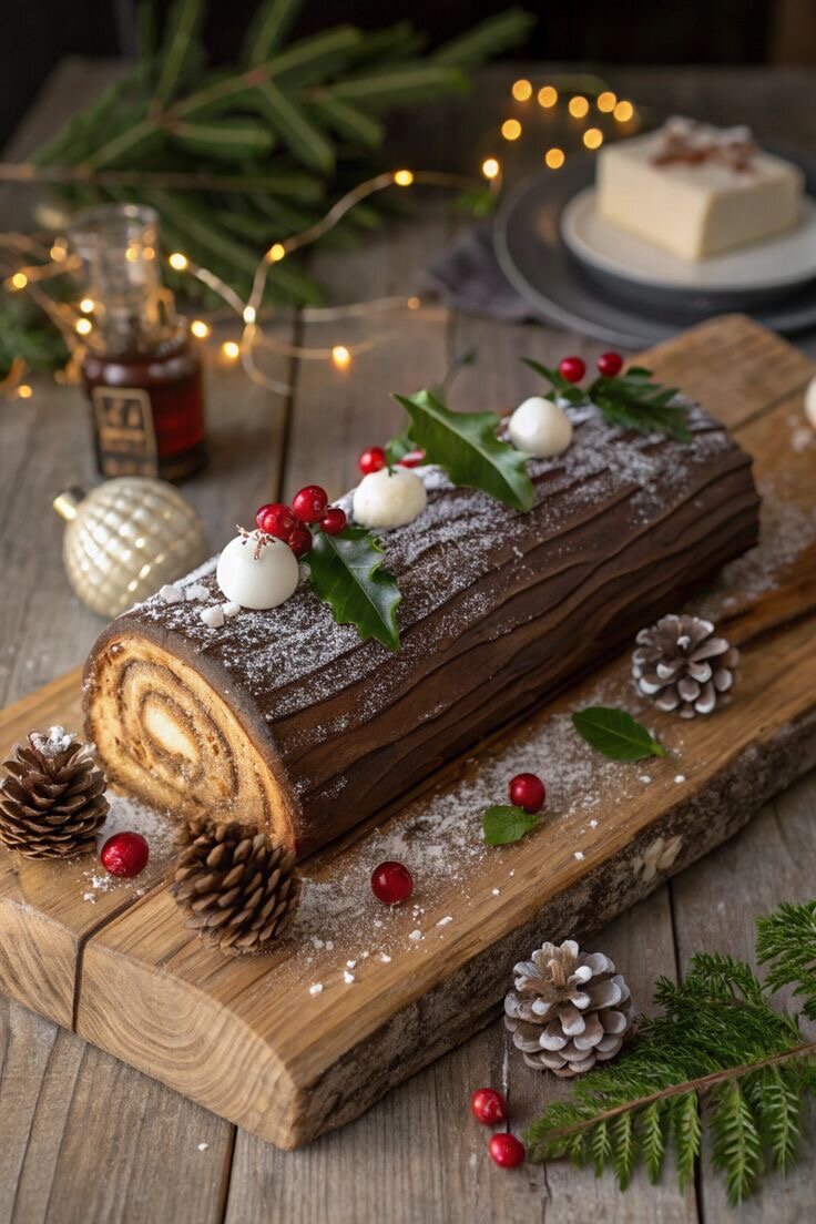 Bûche de Noël Délicieuse