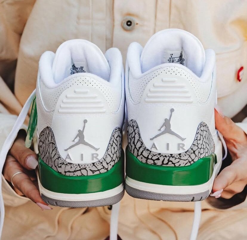 AIR JORDAN 3 LUCKY GREEN