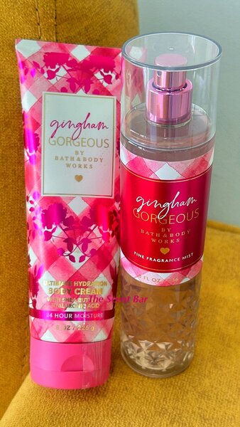 Bath and Body Works Gingham Gorgeous Body splash and cream