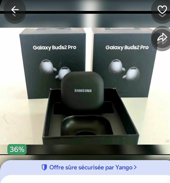 Écouteurs Samsung Buds2 Pro