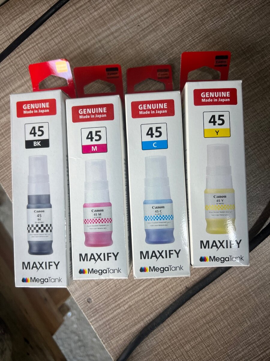 Encre Canon MegaTank 45 Set