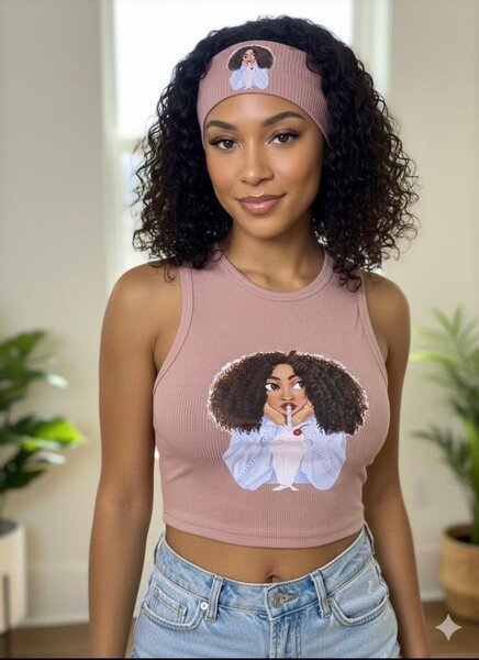 Débardeur graphique femme