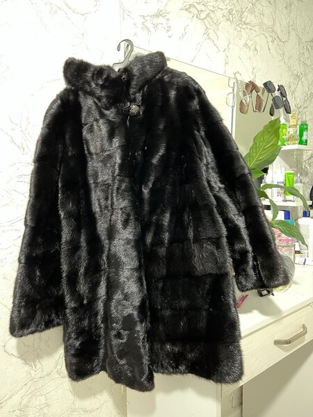 Норковая натуральная шуба (48-52)