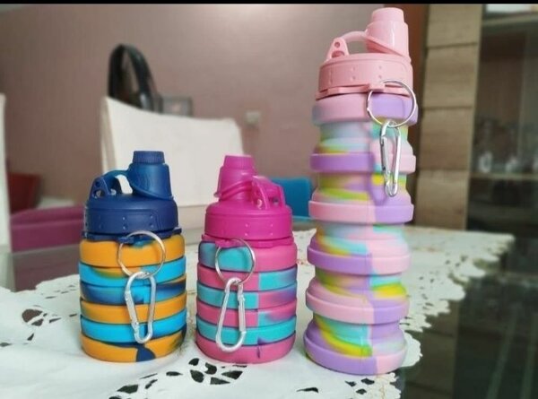 Collapsible Silicone Water Bottles