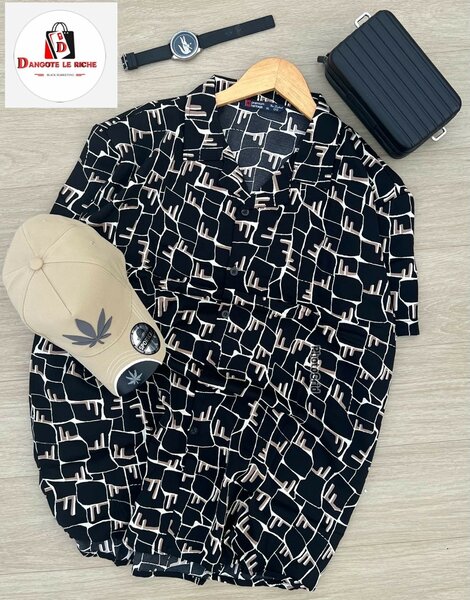 Chemise graphique moderne