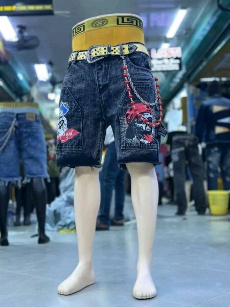 Shorts jeans homme déchirés