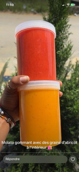 Gommage Corps Molato Abricot