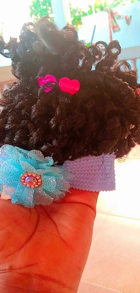 Kids curly wigs