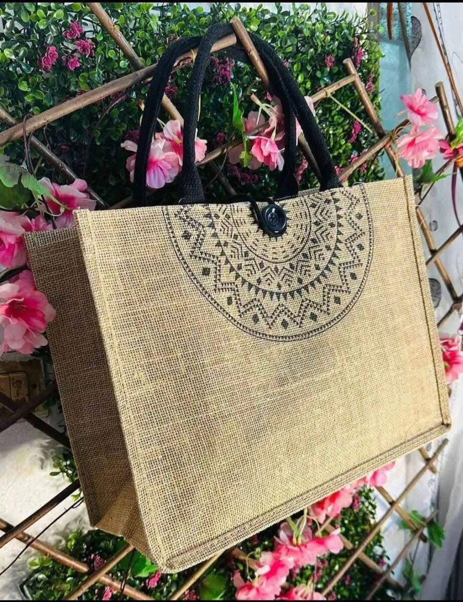 sac caba en toile de jute