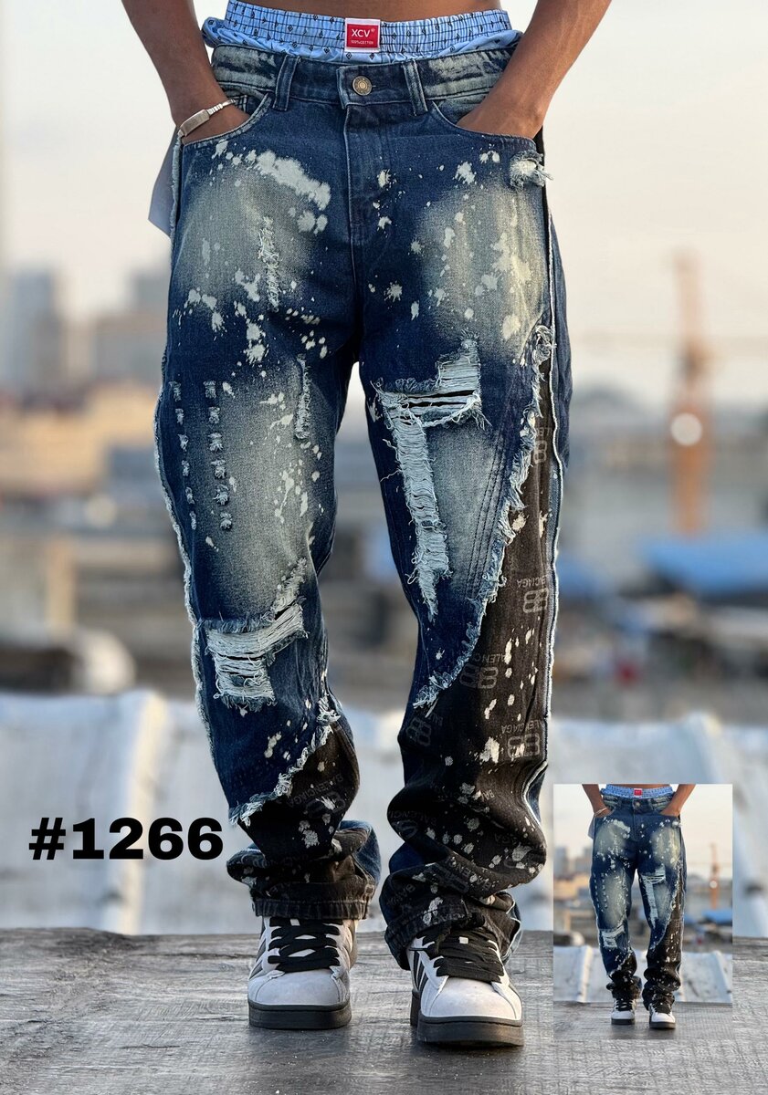 Jeans style urbain décontracté