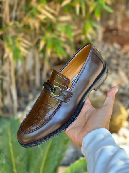 Mocassins en cuir élégants