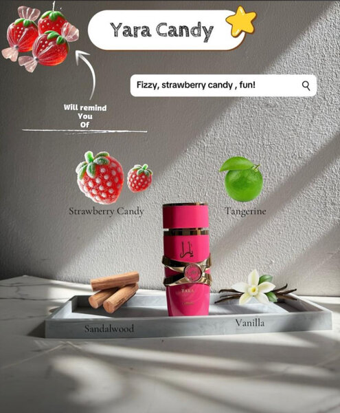Parfum Yara Candy Fraise