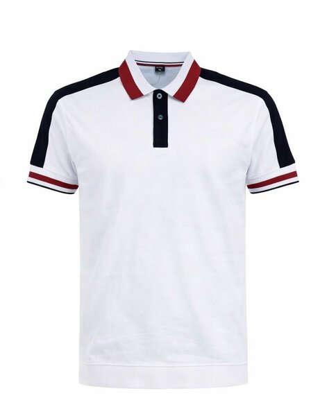 Polo classique bicolore homme