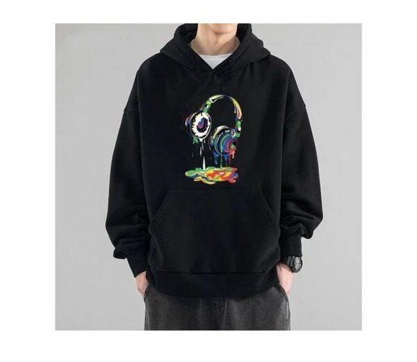 Sweat à capuche moderne unisexe