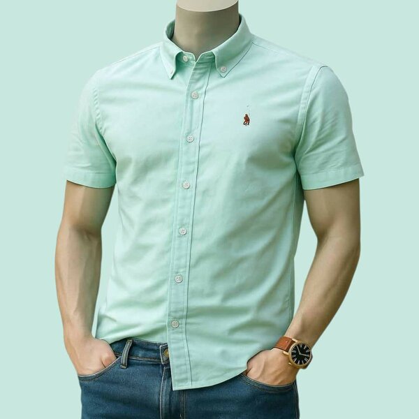 Chemise homme à manches courtes