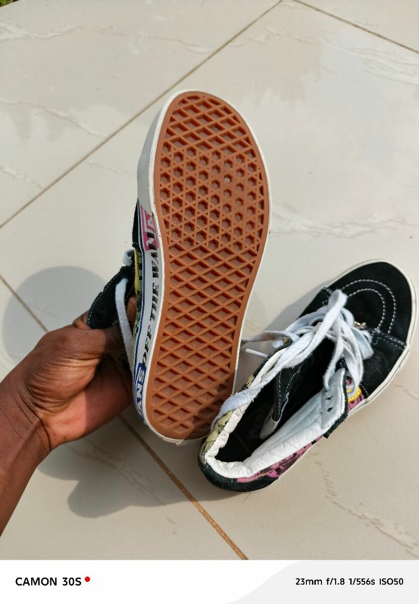 Vans montantes unisexes