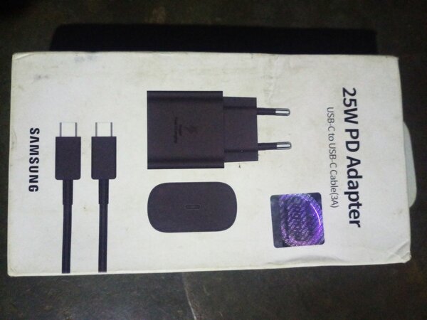 Chargeur Samsung Original USB-C 25W PD Adapteur.