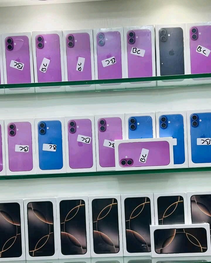 Smartphones colorés
