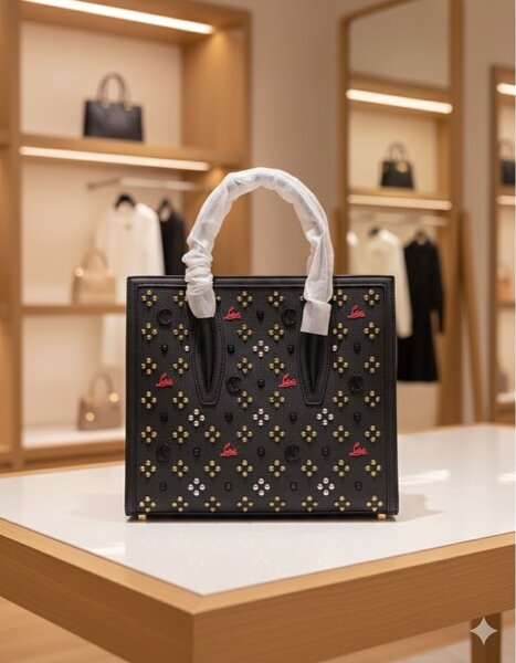 Sac à main clouté élégant