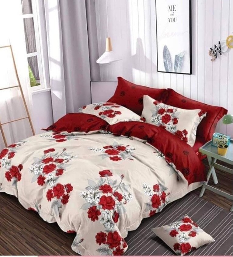 6 pieces bedsheet set