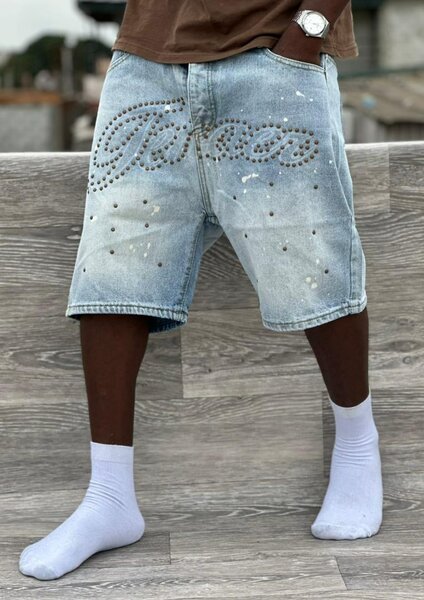 Shorts en denim stylisés pour hommes