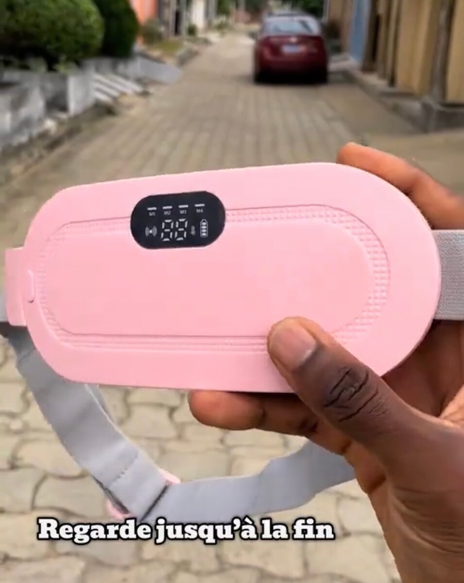 Ceinture chauffante menstruelle