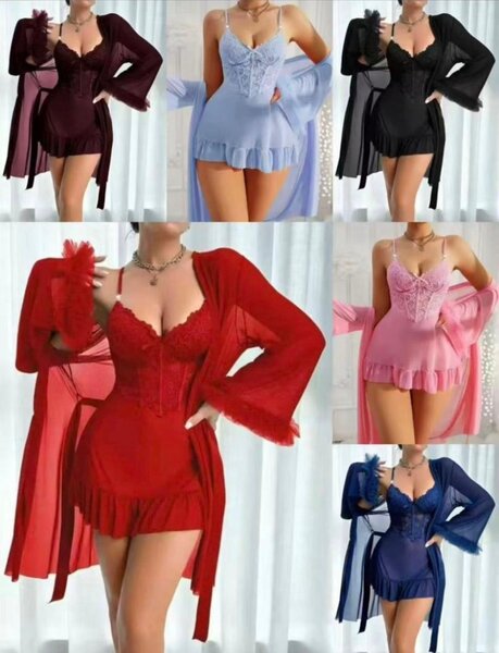 Nuisette sexy en dentelle