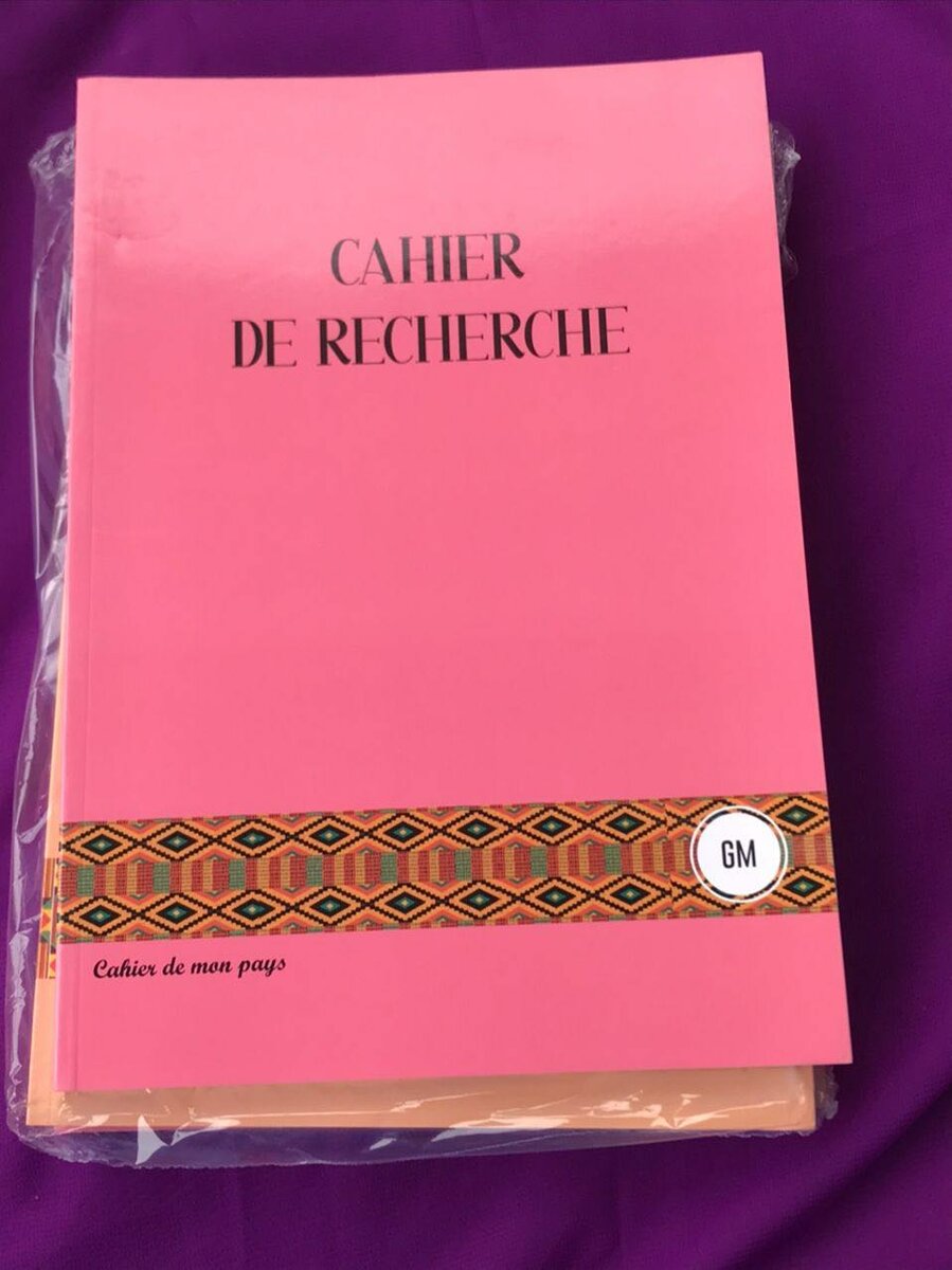 Cahier de recherche 200 pages
