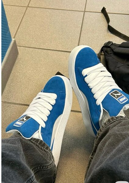 Sneakers bleus Puma homme