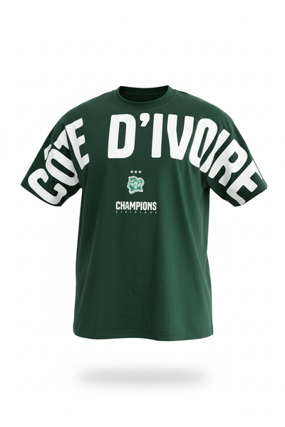 T-shirt Côte d'Ivoire Vert