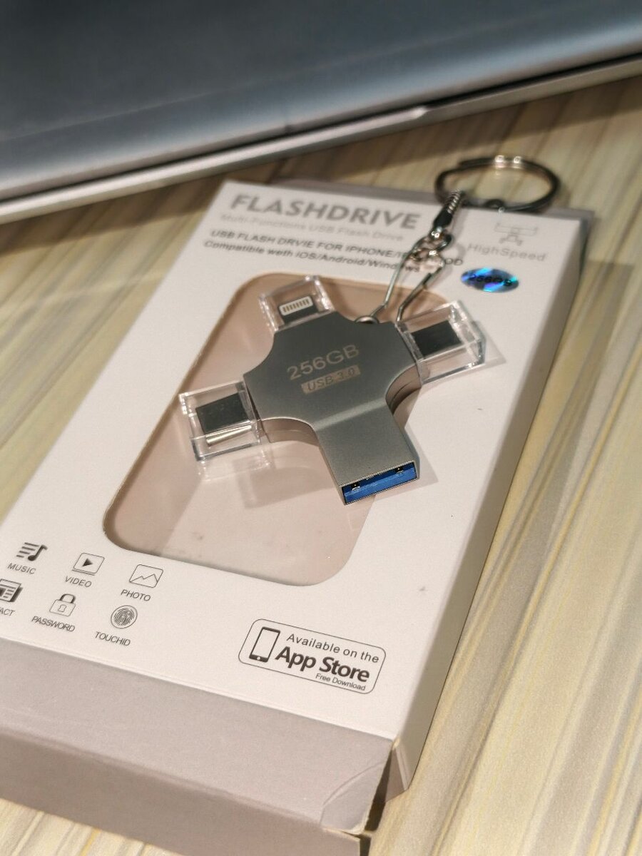 256 GB - Clé USB 3.0 (4 EN 1)