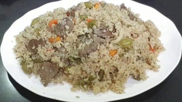 Riz gras à la viande de bœuf