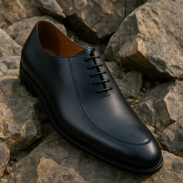 Chaussures habillées en cuir noir