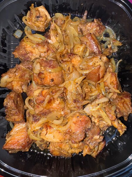 Savory Roasted Pork with Onions