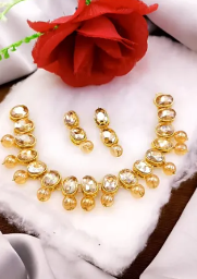 Beautiful Stone earings and necklace jewelry set