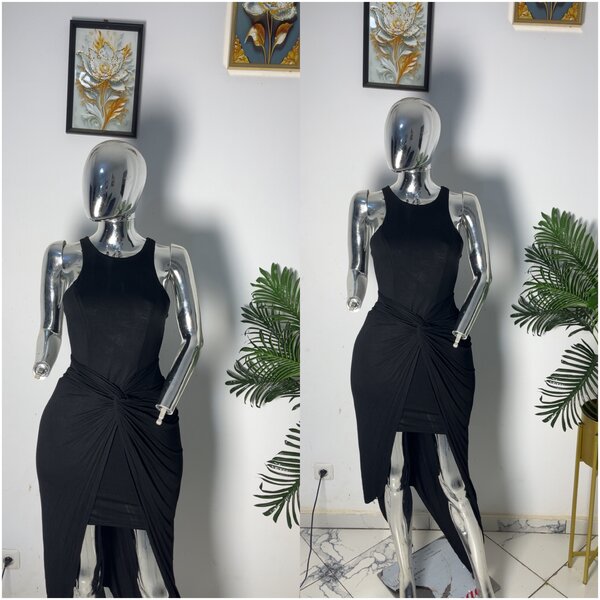 Robe élégante dos nu