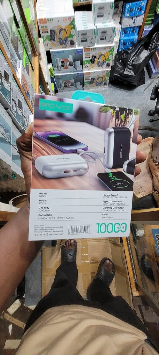 Batterie Externe 10000mAh 22.5W