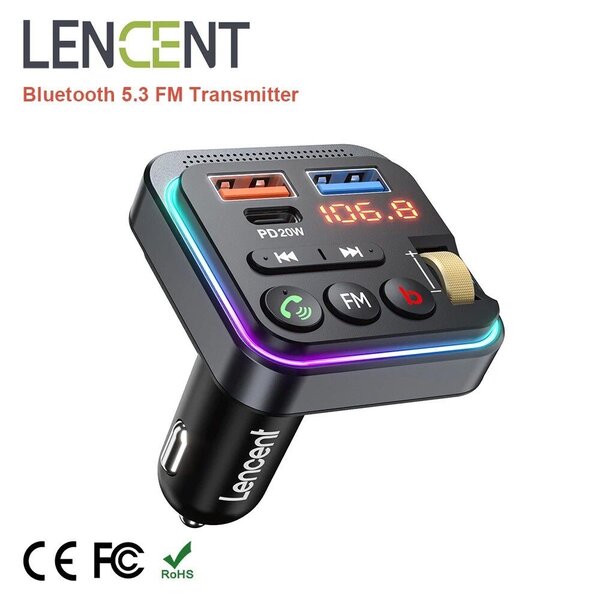 Transmetteur FM Bluetooth Voiture