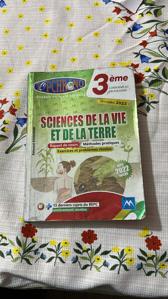 Manuel SVT 3ème O'chrono