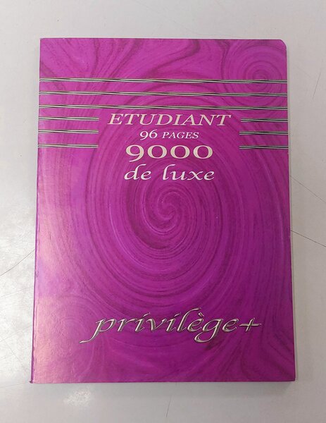Cahier Étudiant 96P P.Carreaux