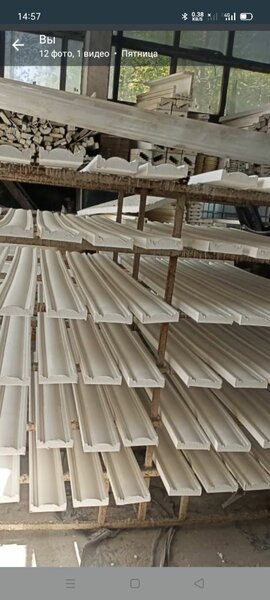 Карнизы, Багеты, Обрамление для окон из пенопласта.