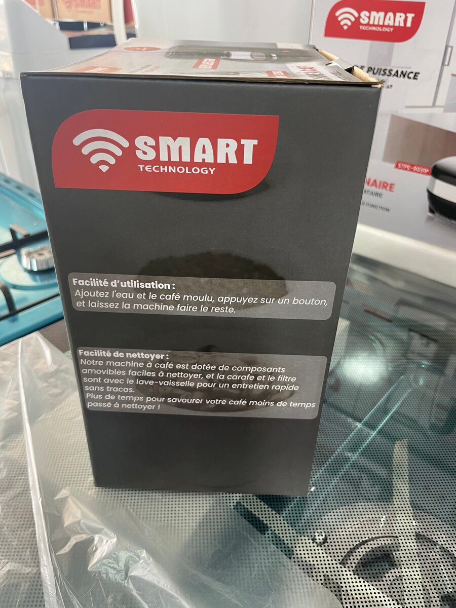 Cafetière SMART 0.6L Électrique