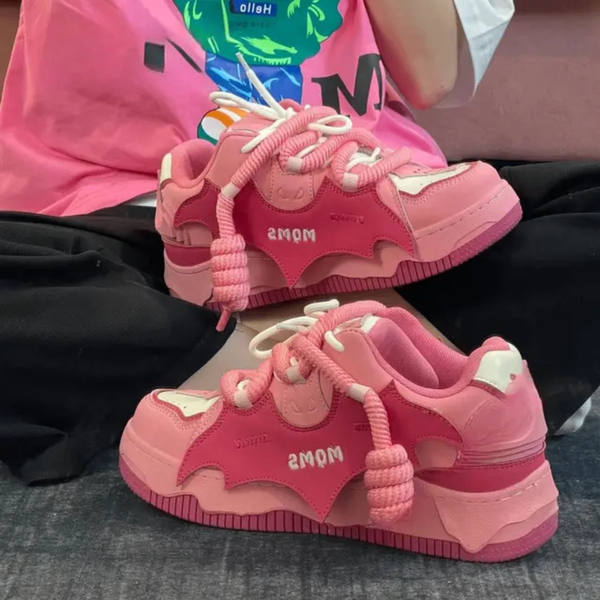 Baskets roses femmes tendance