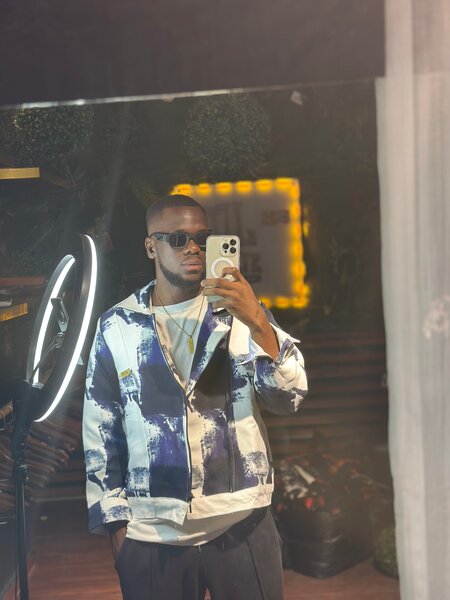 Veste Homme Motif Abstrait