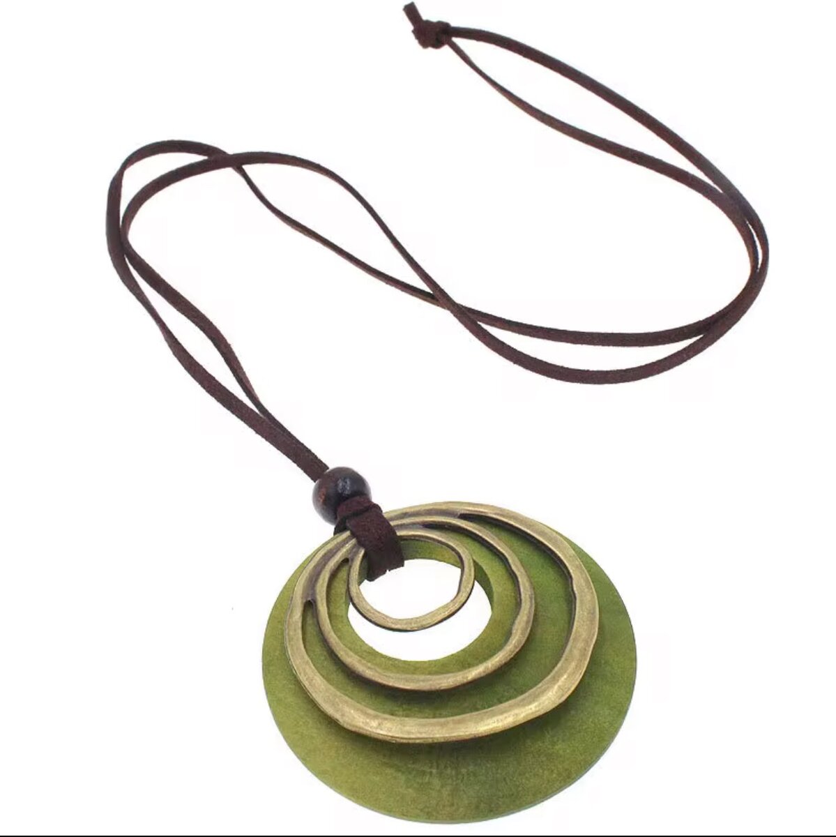 Collier pendentif bohème