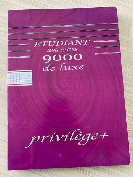 Cahier Étudiant 300 Pages Luxe