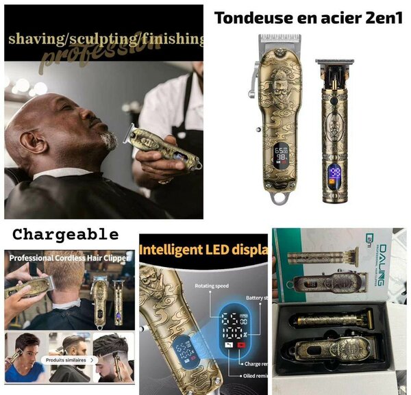 Tondeuse cheveux professionnelle Zen1