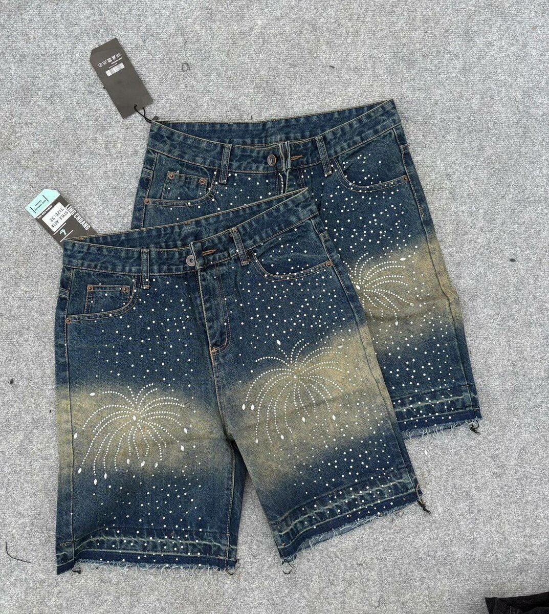 Shorts en jean décontractés